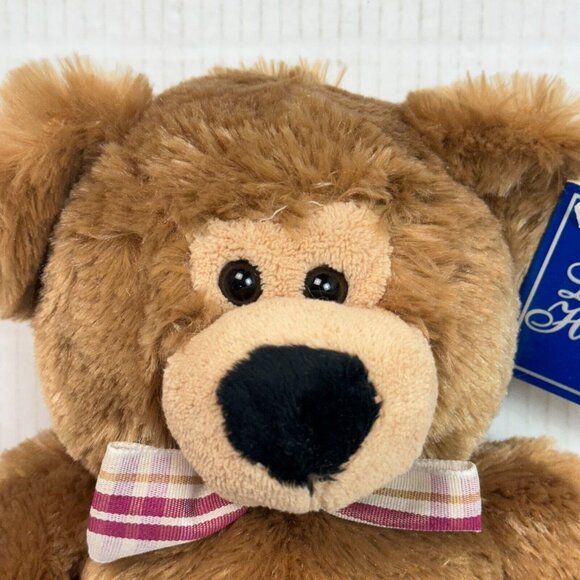 Lovable Huggable Teddy Bear 15" Plush Light Brown Stuffed Animal Toy  (NWT) - Picture 13 of 13